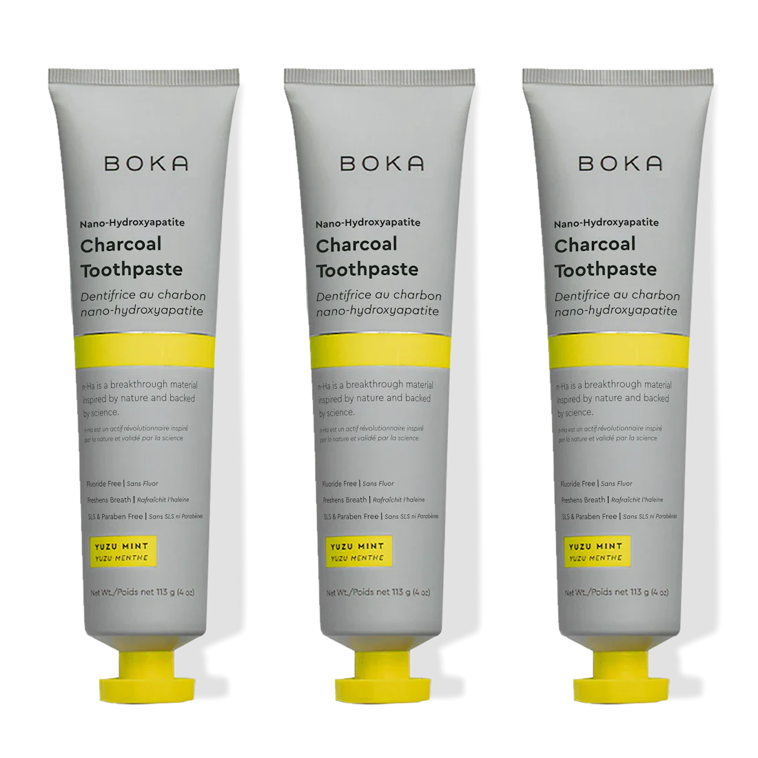 Charcoal Yuzu Mint n-Ha Toothpaste