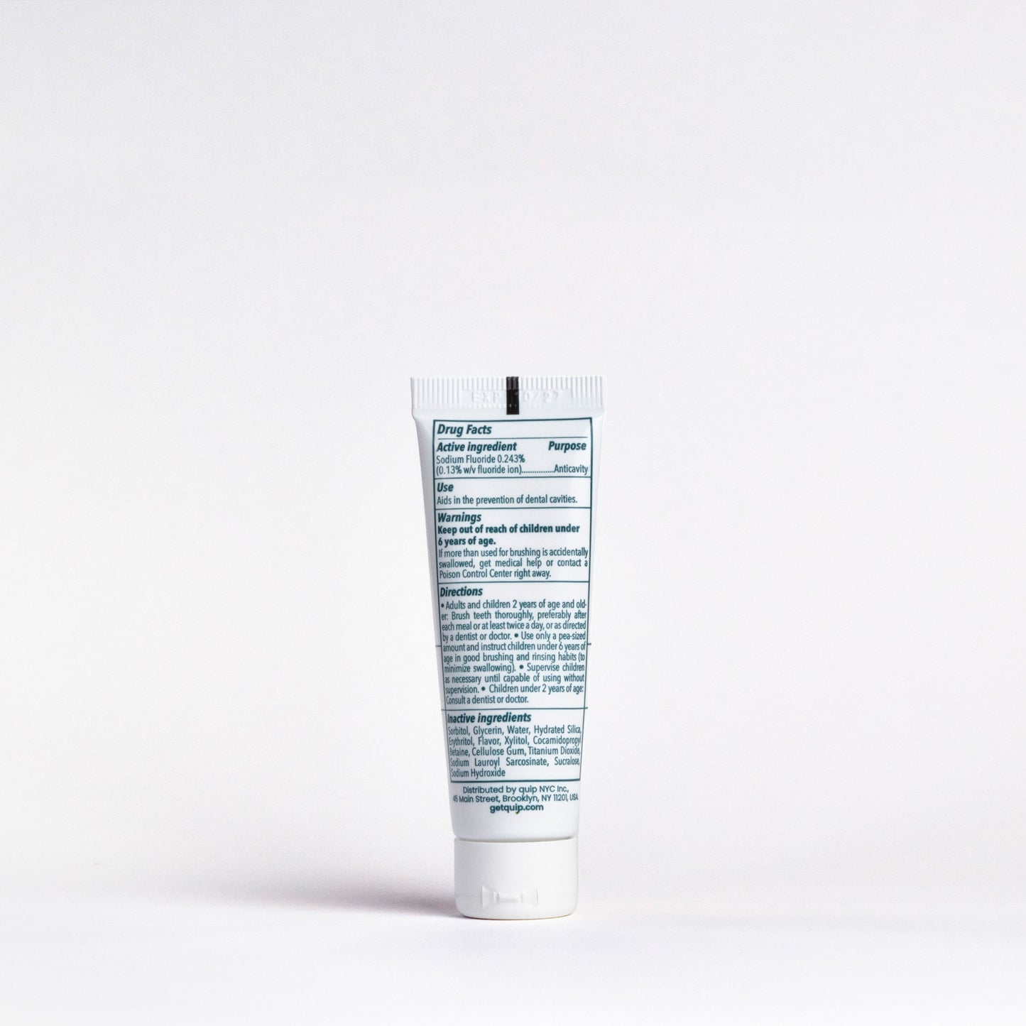 Travel Daily Strengthening Anticavity Toothpaste