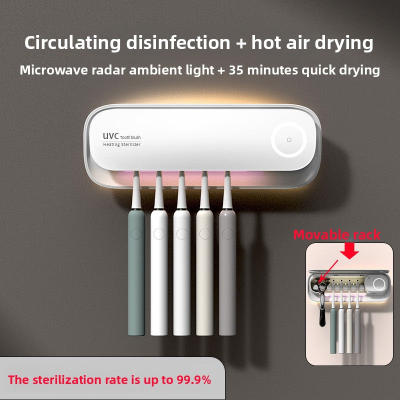 Smart UV Toothbrush Holder