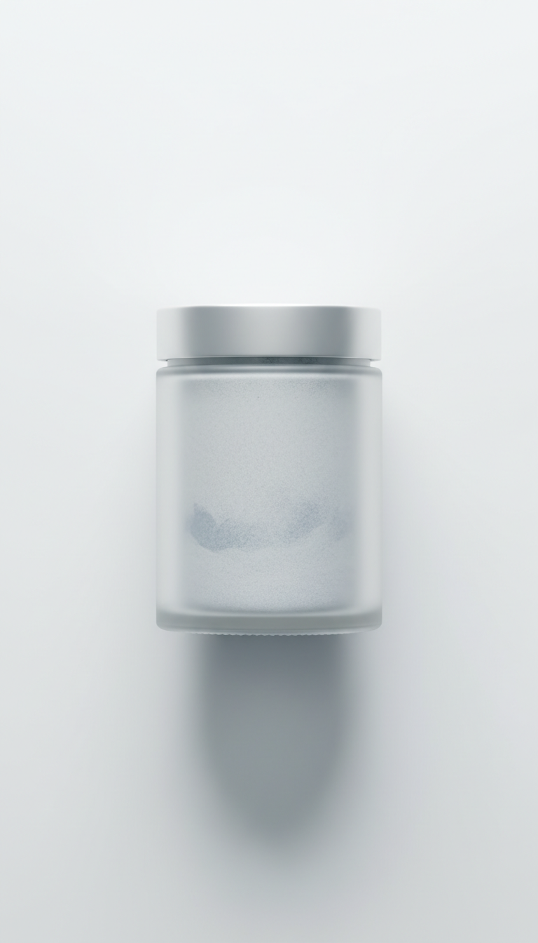 Cognitive Clarity powder glass jar
