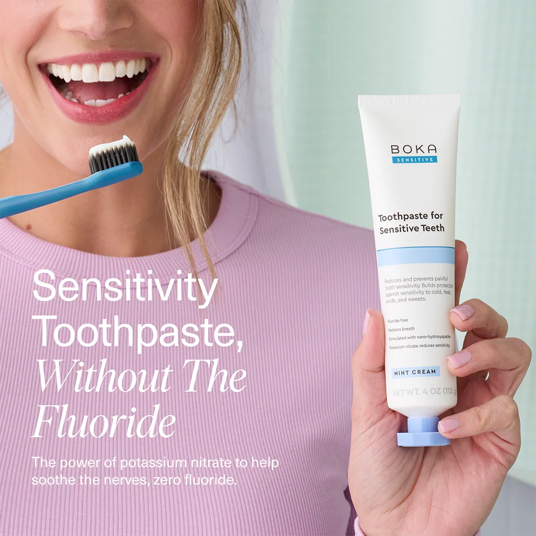 n-Ha Toothpaste for Sensitive Teeth
