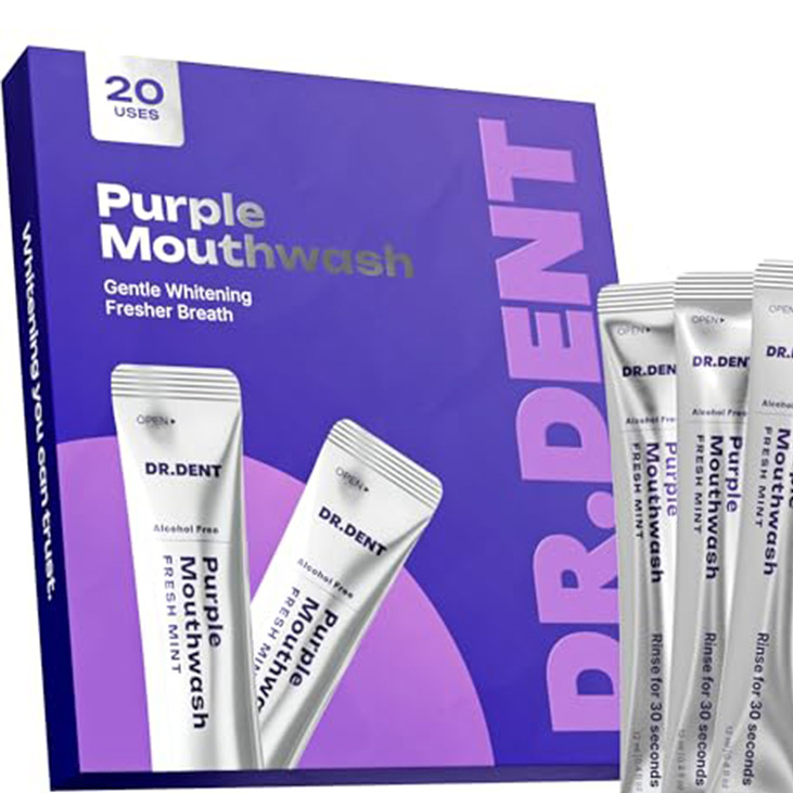 Mint Oral Care Mouthwash Strips