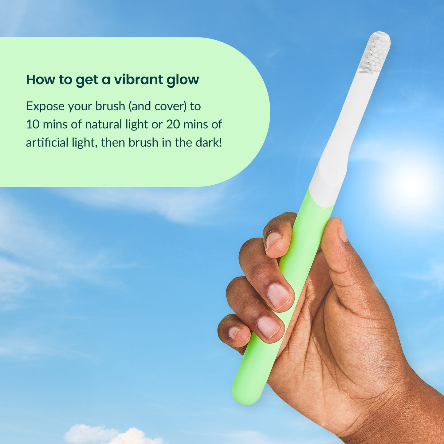 Kids Glow in the Dark Sonic Toothbrush