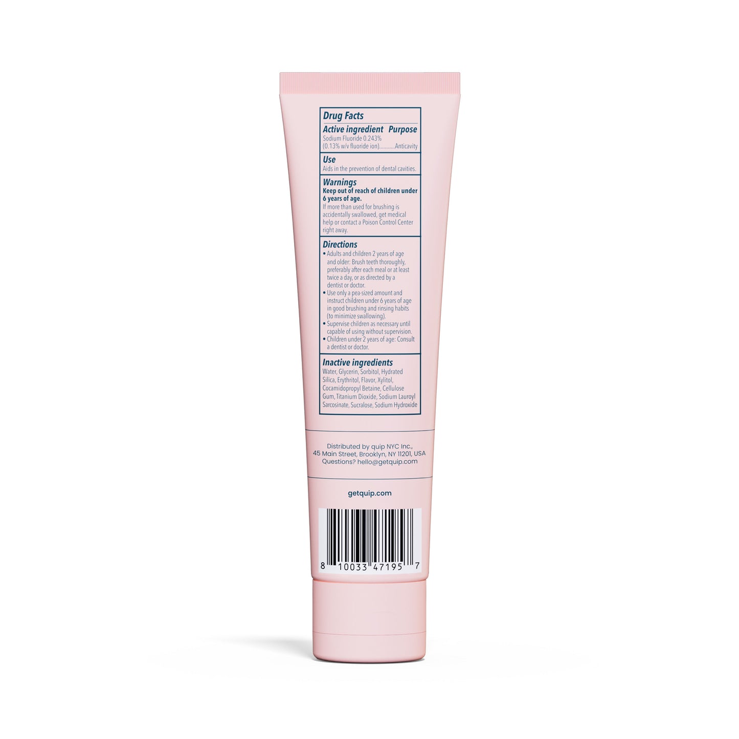 Daily Strengthening Anticavity Toothpaste
