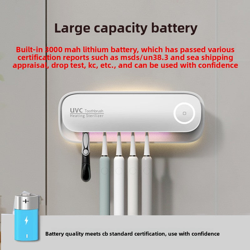 Smart UV Toothbrush Holder
