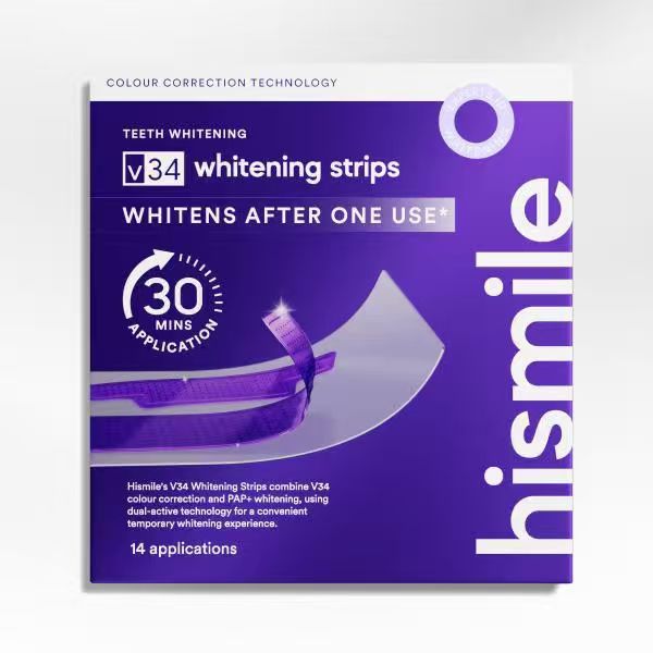 V34 Purple Teeth Whitening Strips