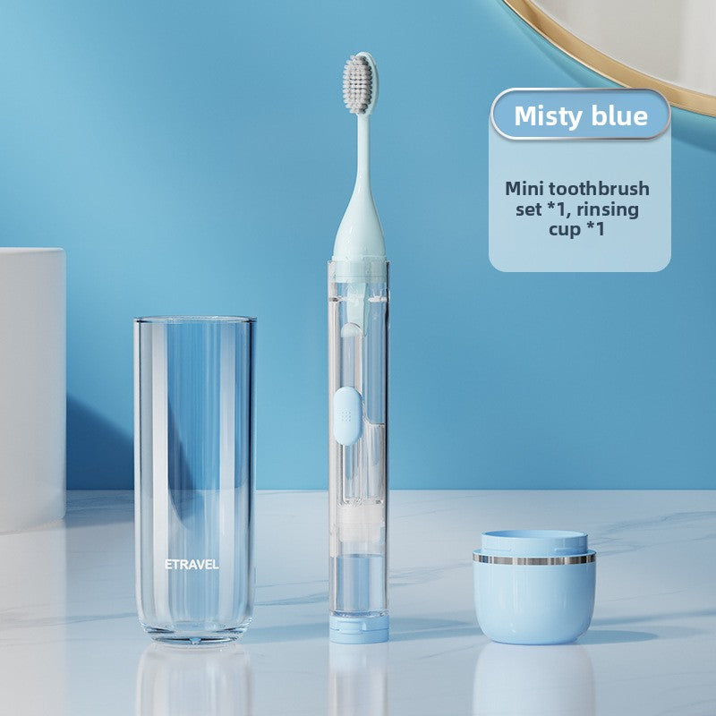 Portable Travel Toothbrush Set