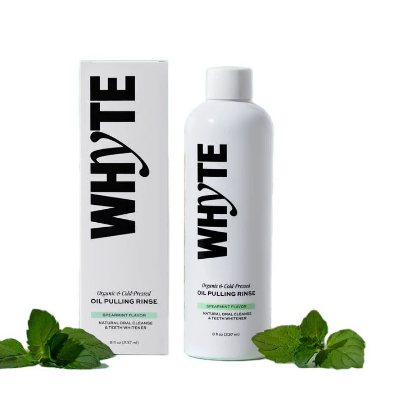 Spearmint Oil Pulling Mouthwash