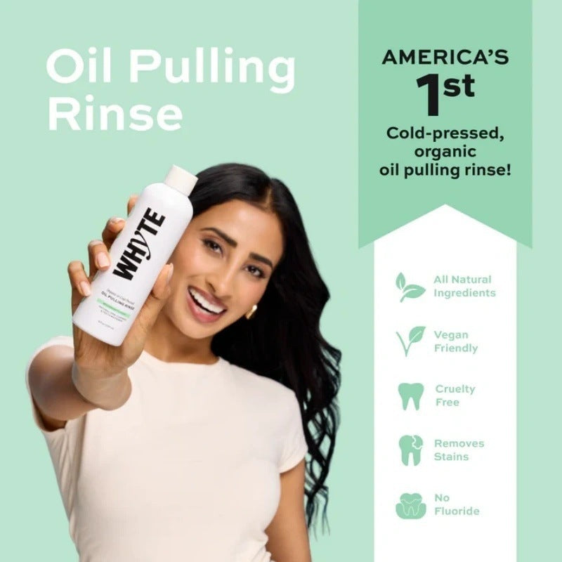 Spearmint Oil Pulling Mouthwash