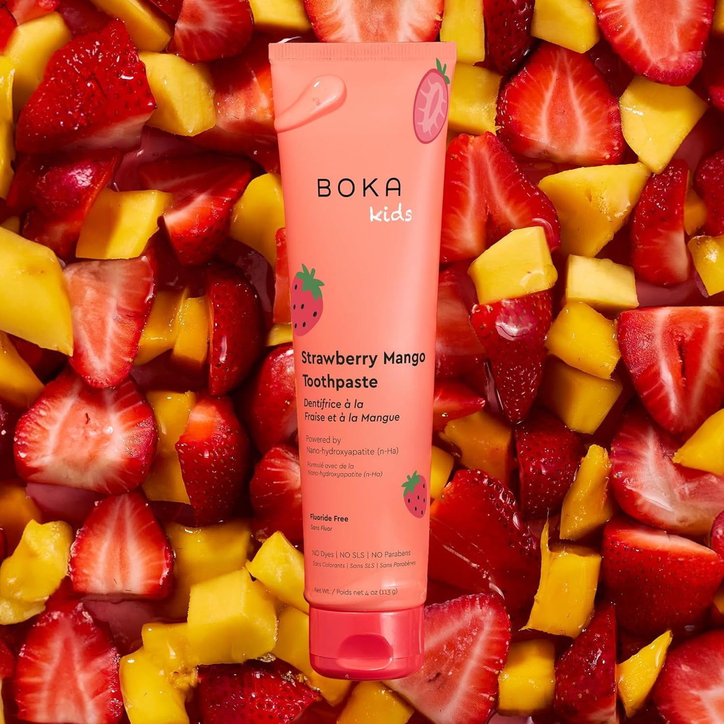 Strawberry Mango n-Ha Toothpaste