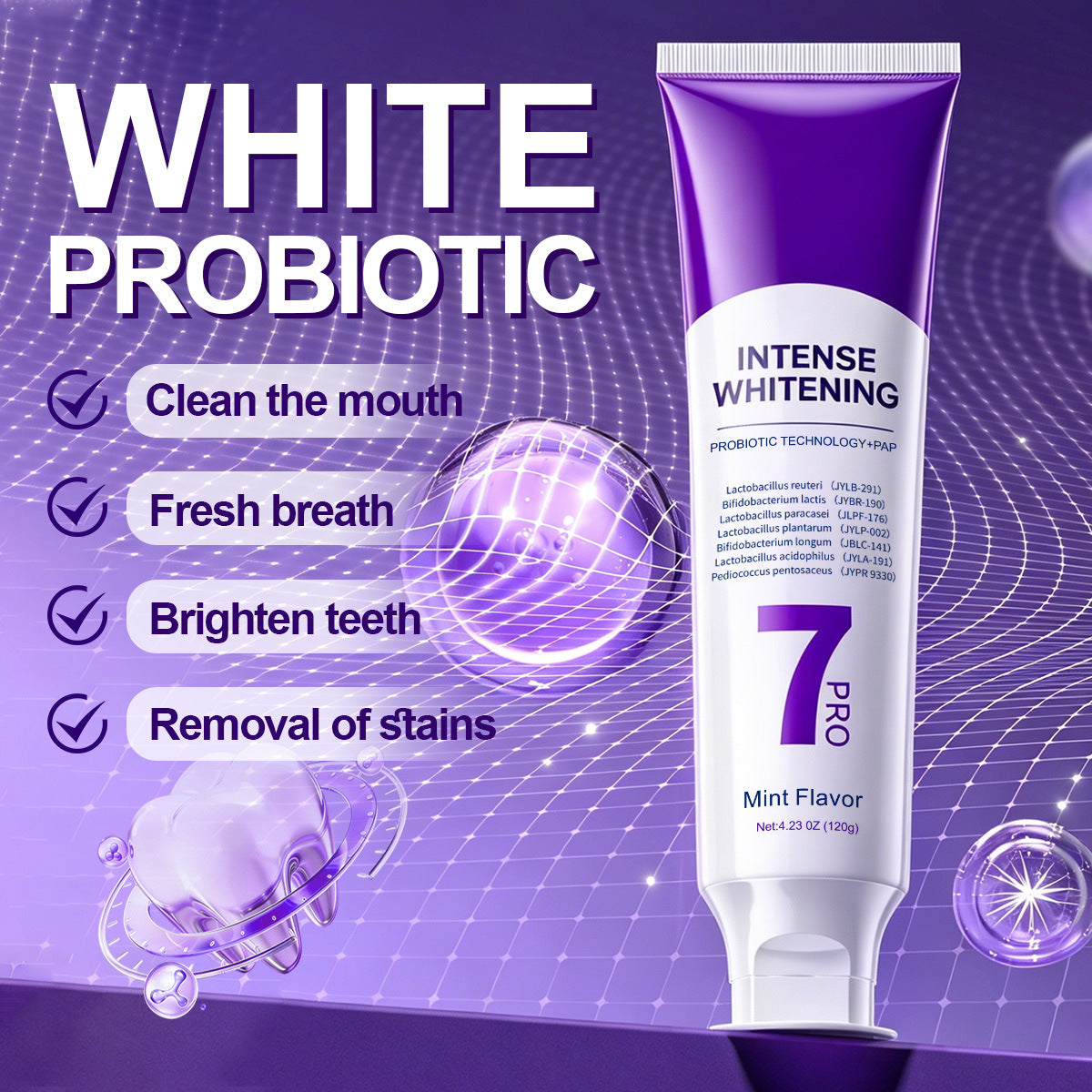 Probiotic Whitening Toothpaste