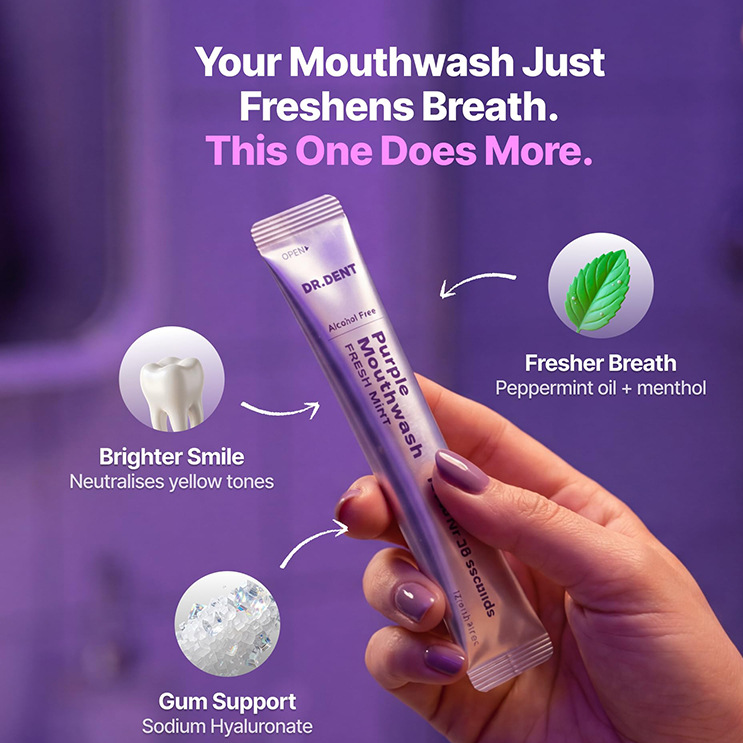 Mint Oral Care Mouthwash Strips