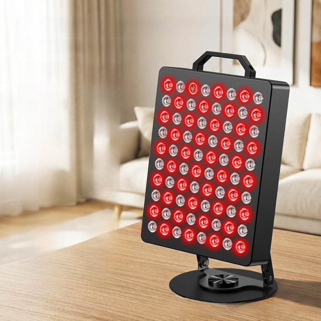 Red light therapy lamp