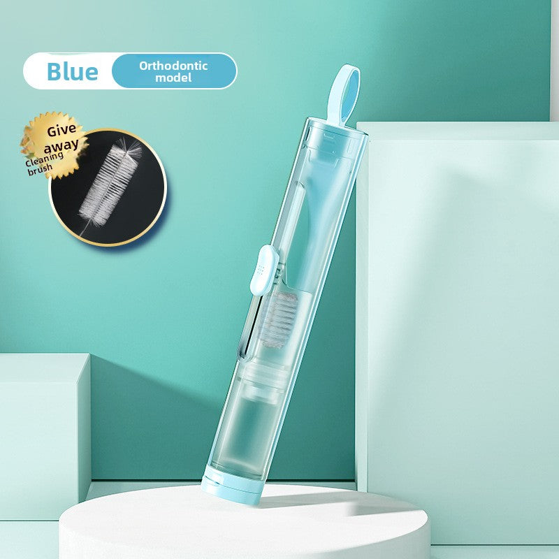 Portable Travel Toothbrush Set