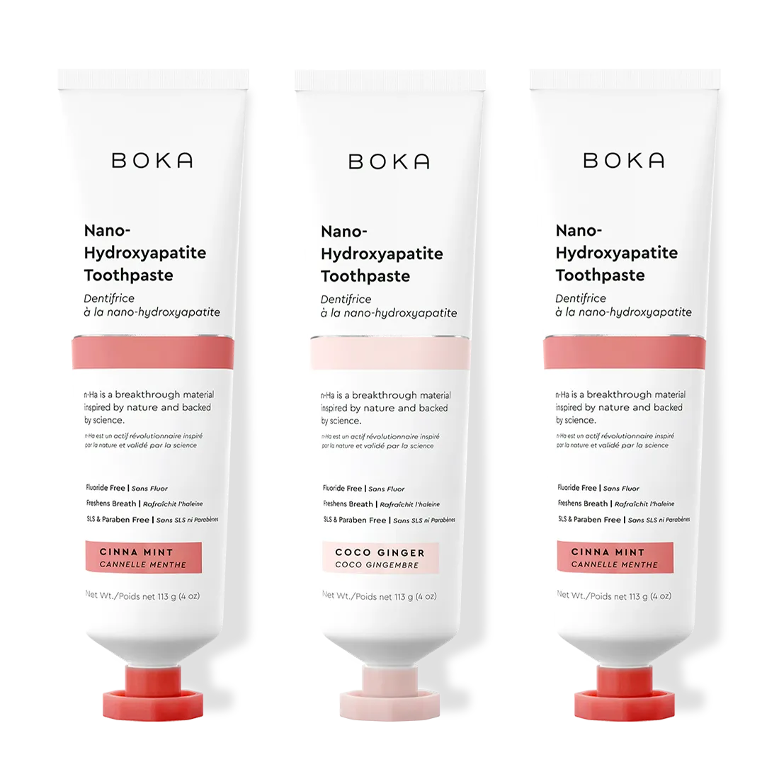 Cinna Mint 3 Pack Nano (n-Ha) Toothpaste