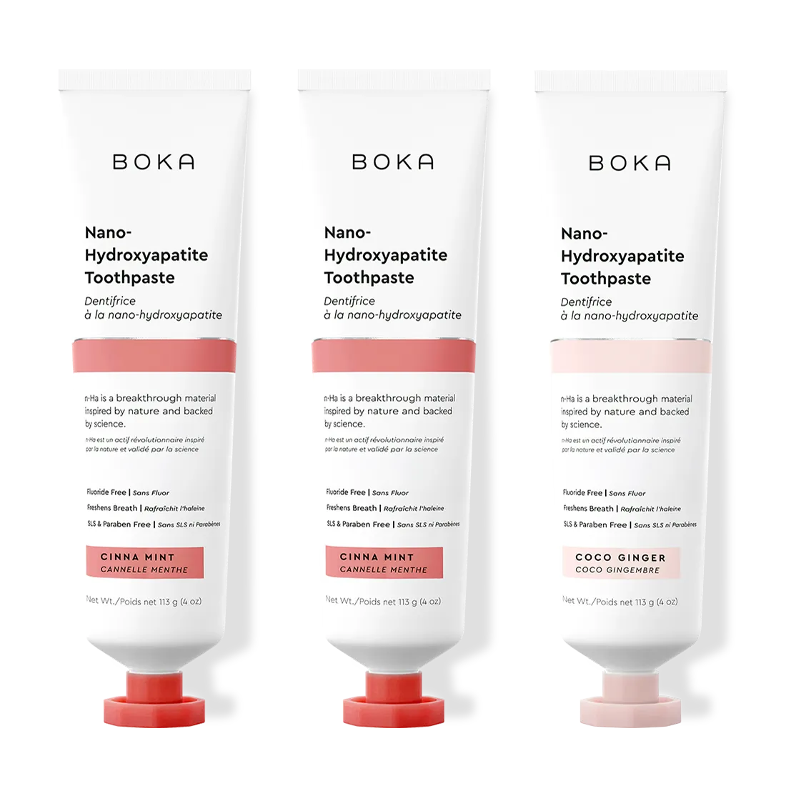 Cinna Mint 3 Pack Nano (n-Ha) Toothpaste