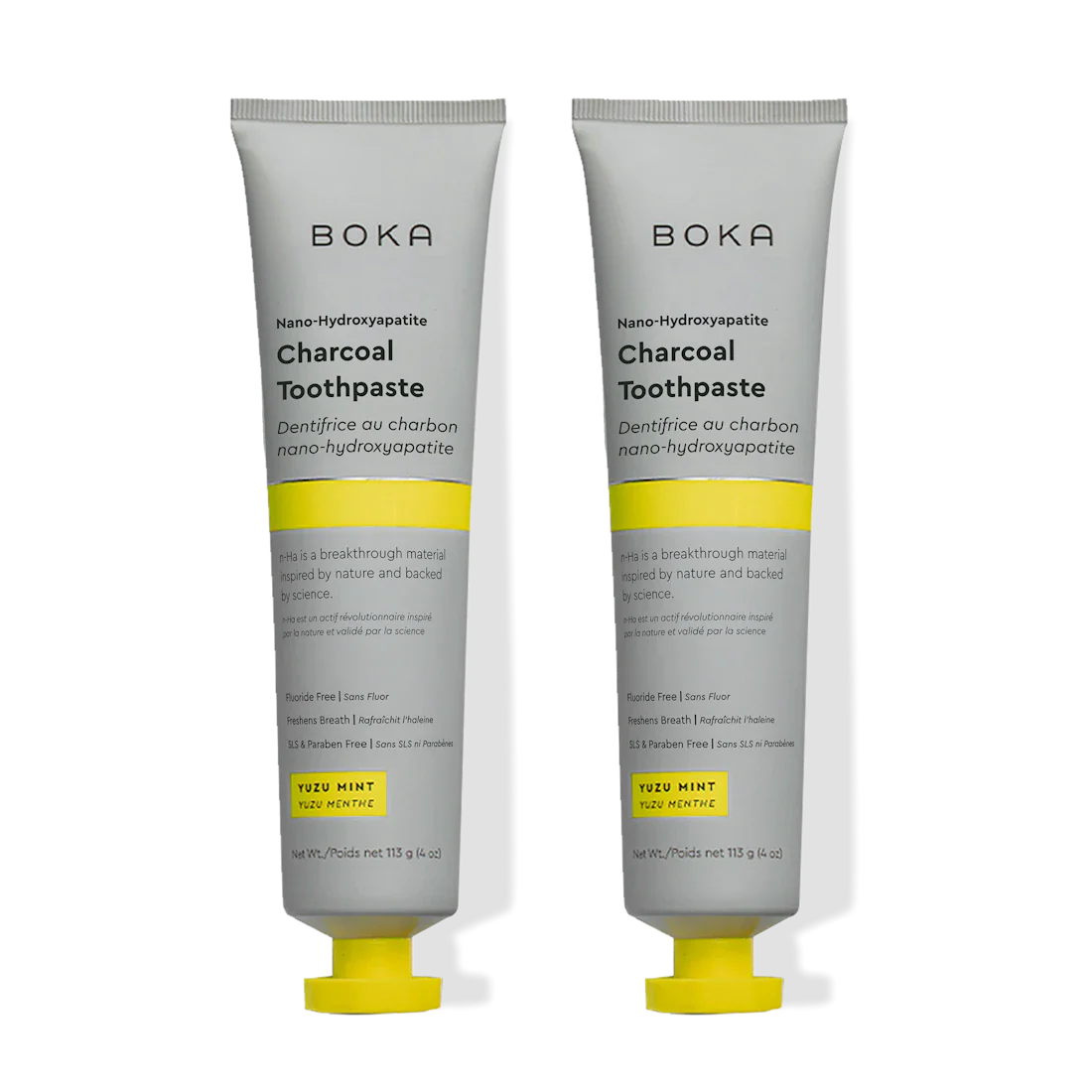 Charcoal Yuzu Mint n-Ha Toothpaste