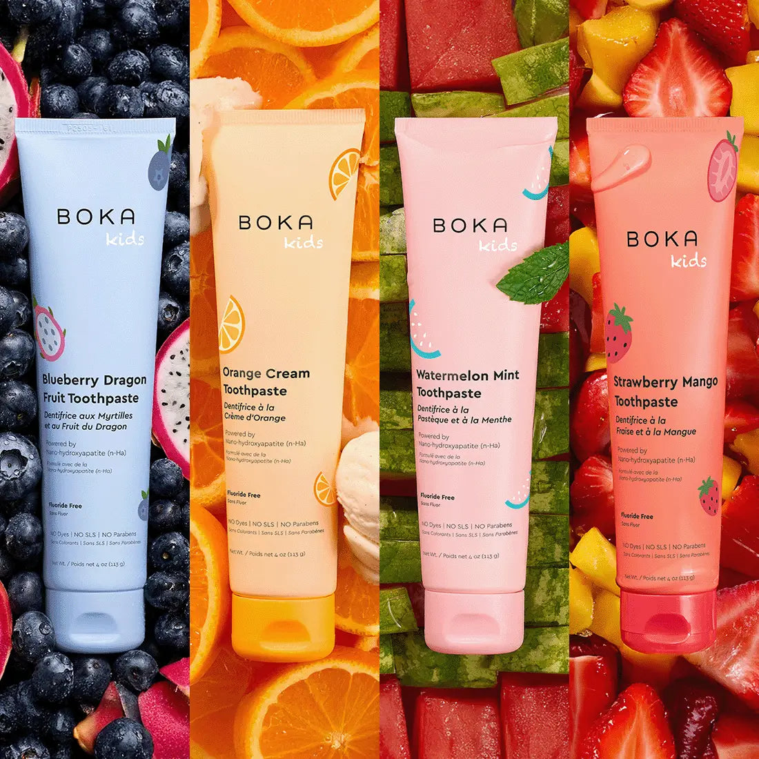 Kids n-Ha Toothpaste Variety Pack