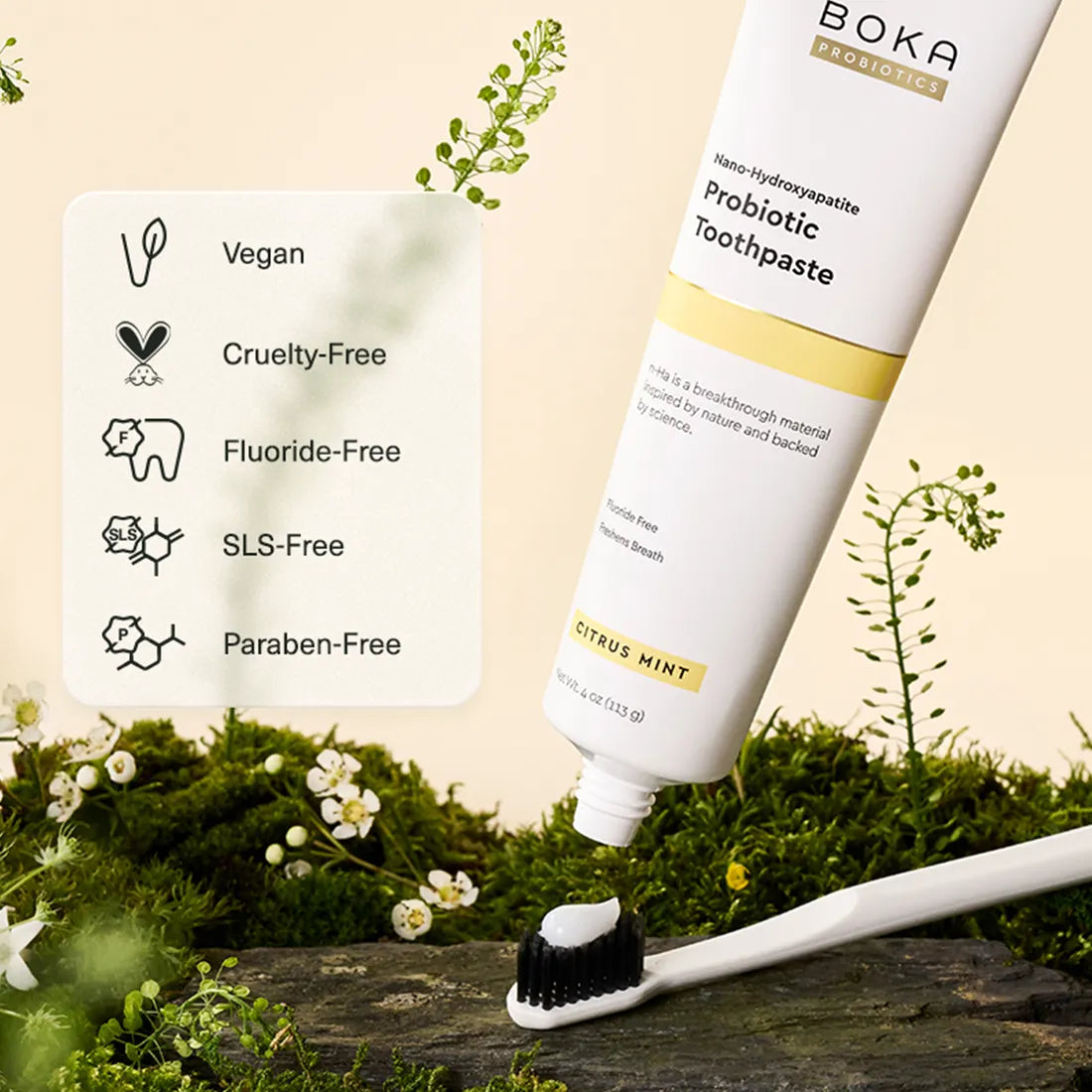 Citrus Mint Probiotic n-Ha Toothpaste