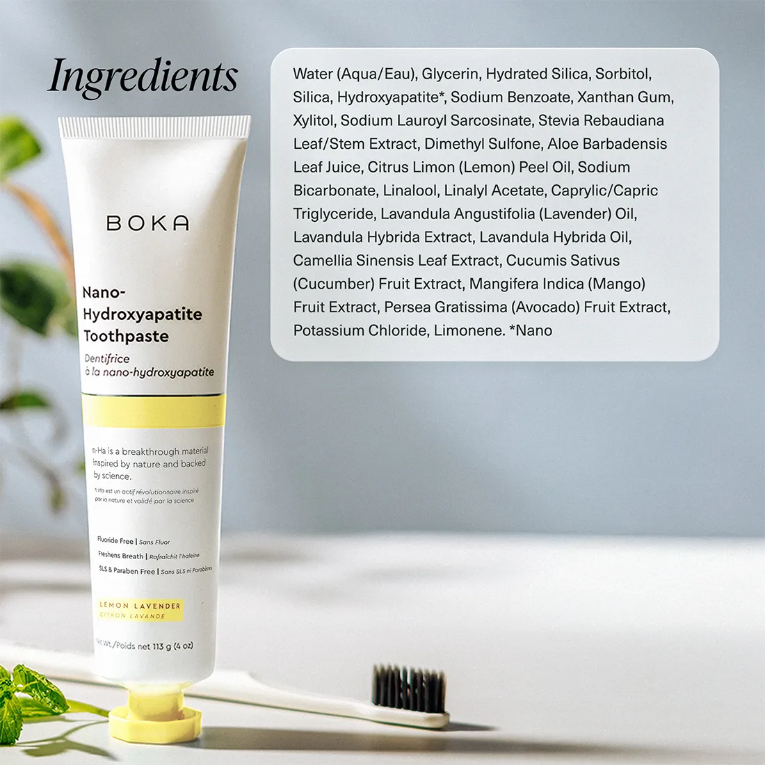 Lemon Lavender n-Ha Toothpaste
