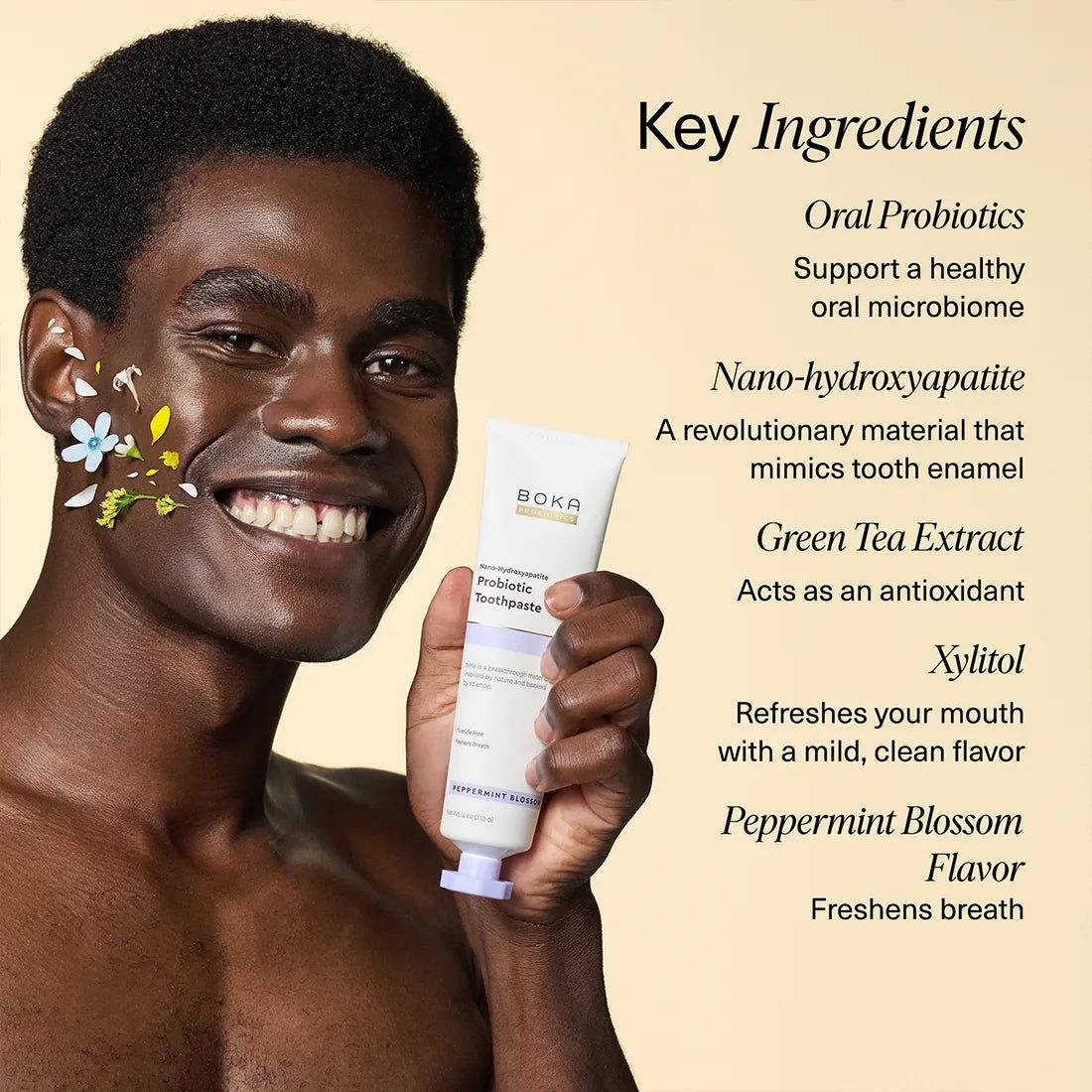 Peppermint Blossom Probiotic n-Ha Toothpaste