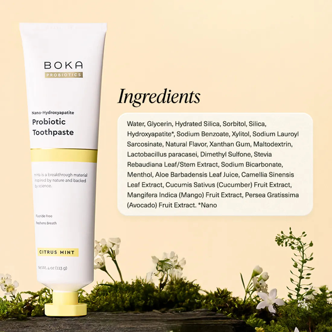 Citrus Mint Probiotic n-Ha Toothpaste