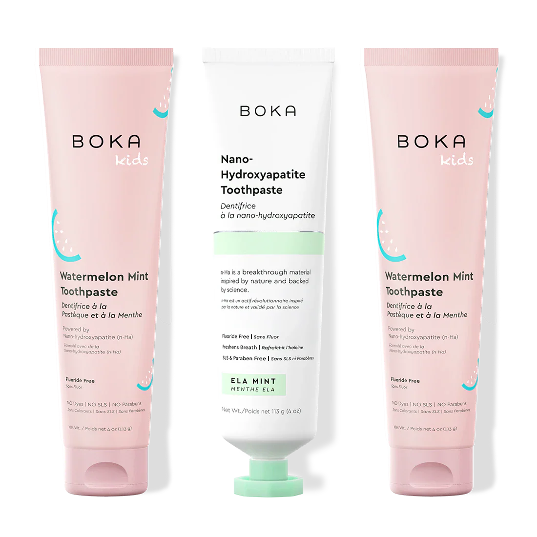n-Ha Toothpaste Family 3 Pack
