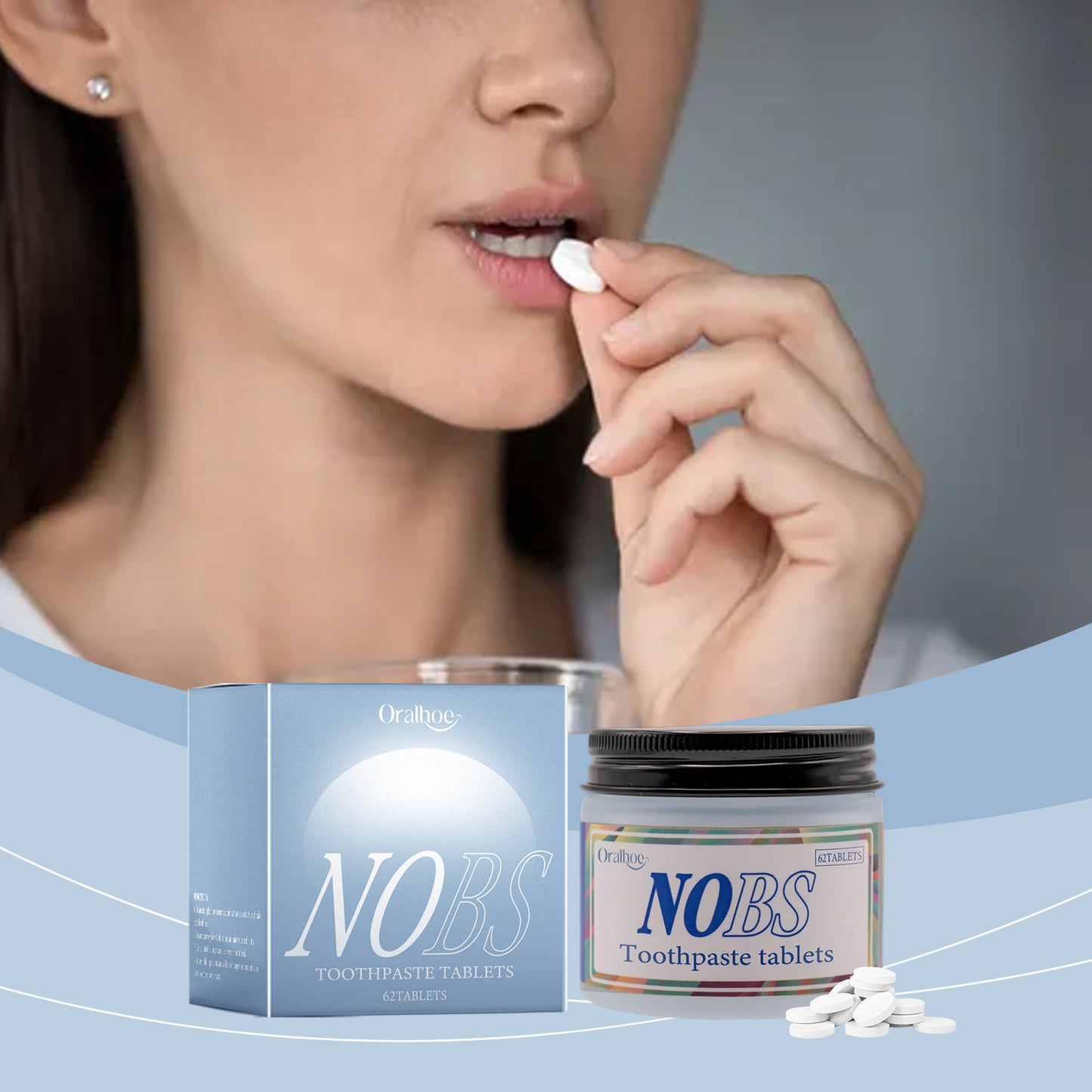 Fresh Mint Toothpaste Tablets