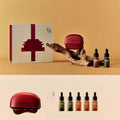 Electric Bian Stone Facial Massager with Red Light and Heat