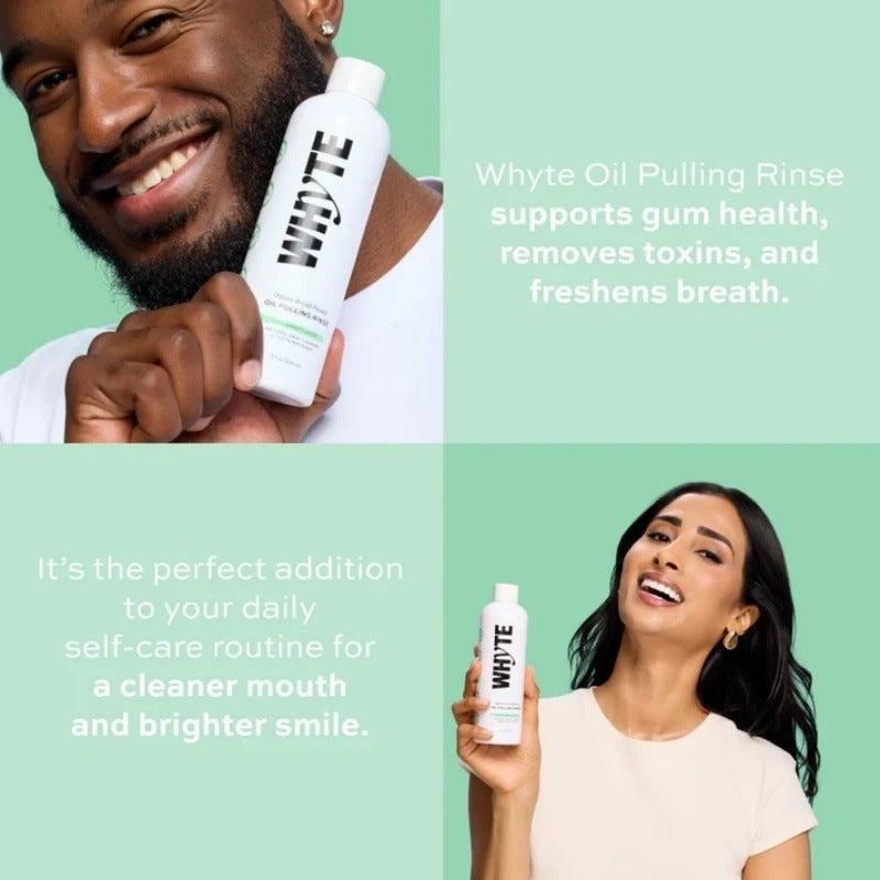 Spearmint Oil Pulling Mouthwash