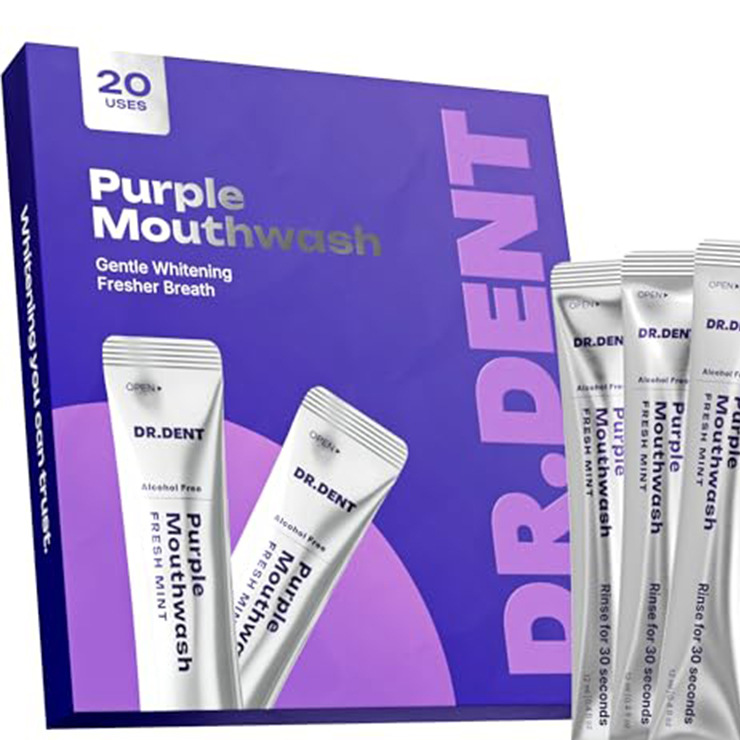 Mint Oral Care Mouthwash Strips