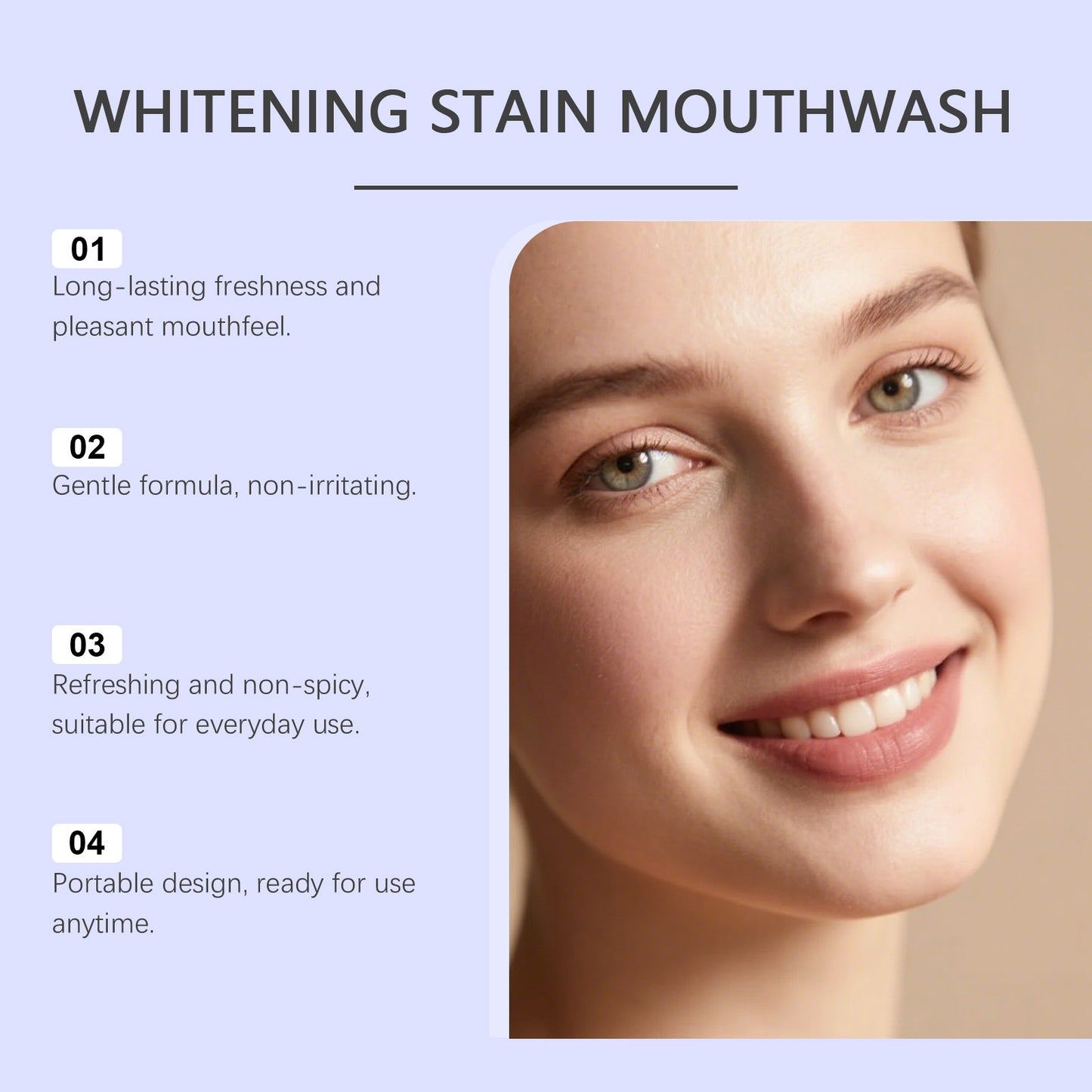 Portable Fresh Breath Mouthwash