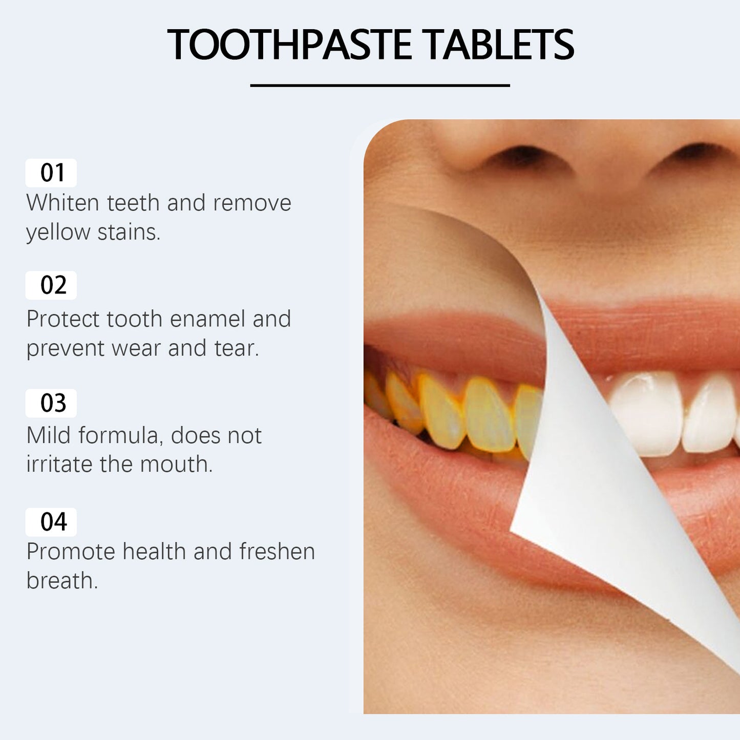 Fresh Mint Toothpaste Tablets