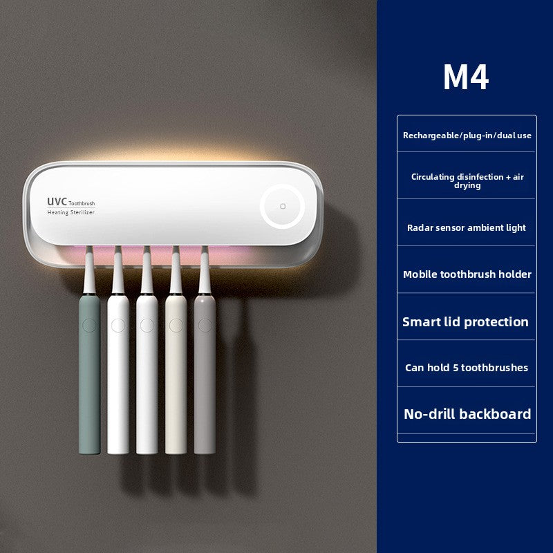 Smart UV Toothbrush Holder