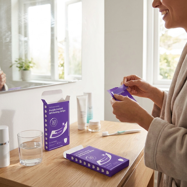 Teeth Whitening Strips lifestyle
