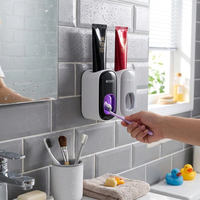 Auto Wall-Mount Toothpaste Dispenser