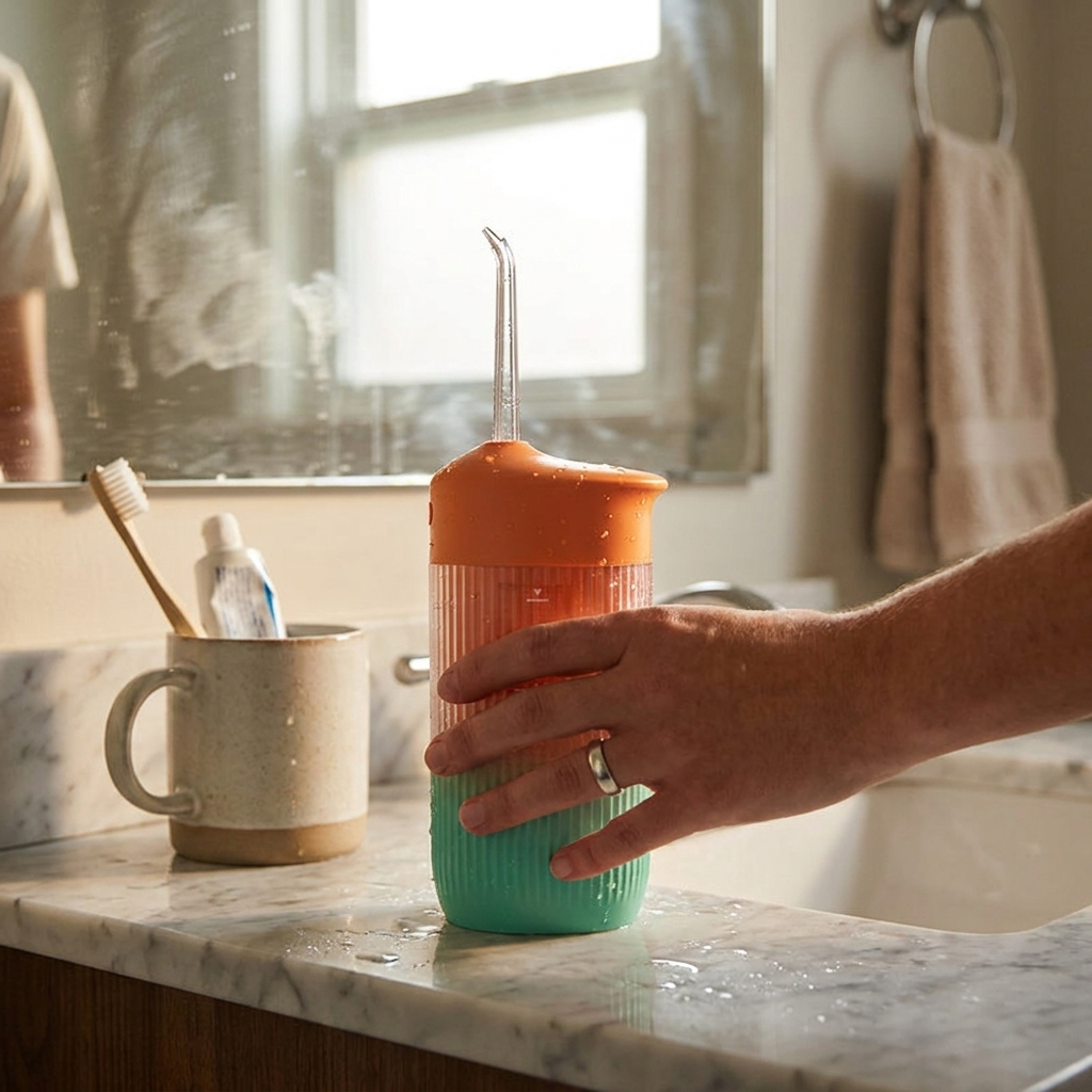 Dental Water Irrigator lifestyle