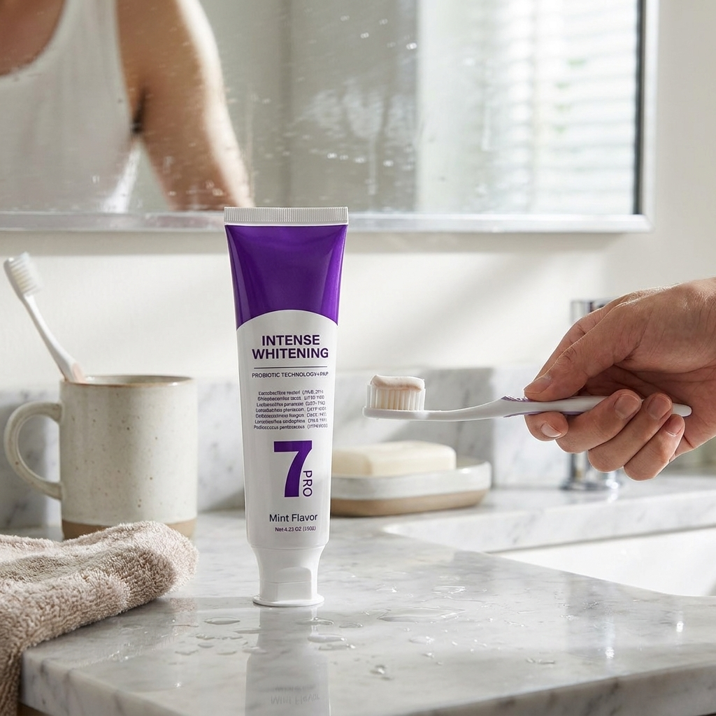 Probiotic Whitening Toothpaste lifestyle