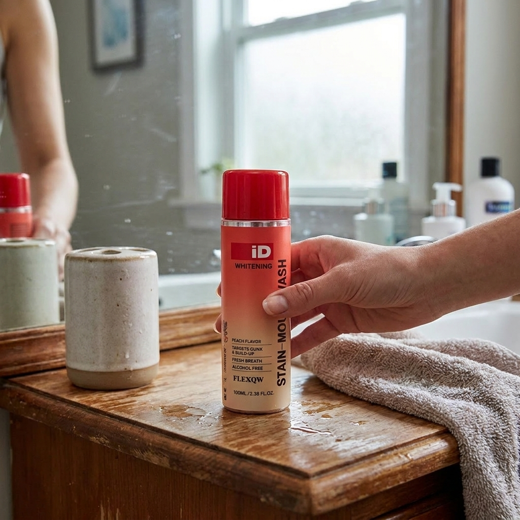 Stain-removing mouthwash lifestyle