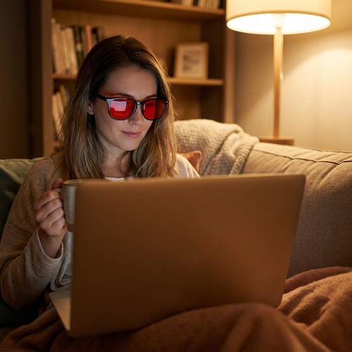 Blue Light Blocking Sleep Glasses lifestyle
