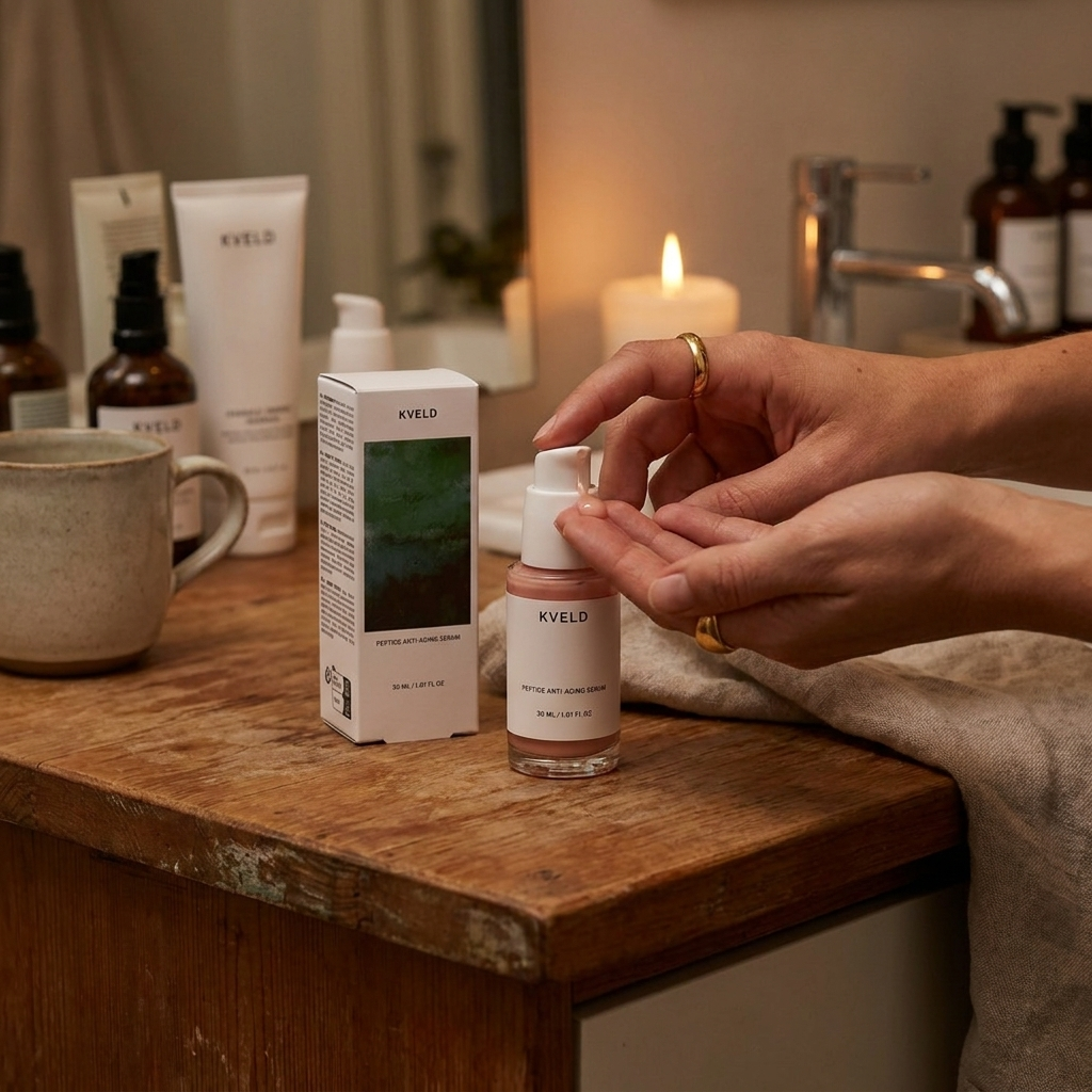 Peptide Anti-Aging Serum lifestyle